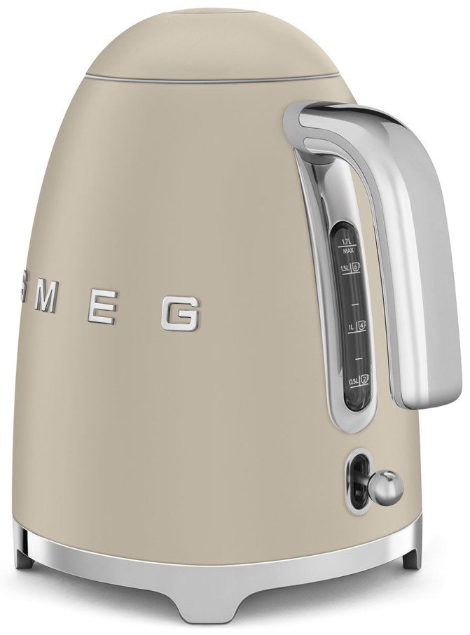 Электрочайник Smeg KLF03MLMEU бежевый купить,NaN