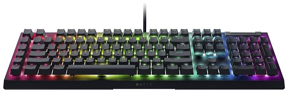 Клавиатура Razer Клавиатура Razer BlackWidow V4 X (Yellow Switch) Russian Layout черный