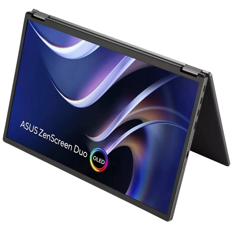 Монитор Asus ZenScreen Duo MQ149CD 90LM0AKV-B01N70 14" Black/Grey