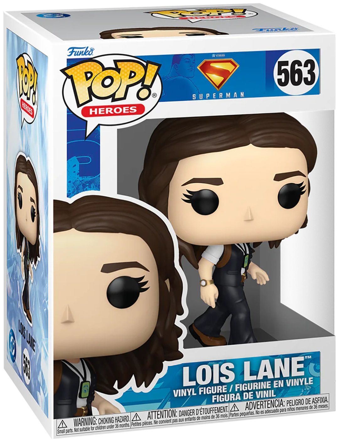 Funko POP! Heroes DC Superman 2025 Lois Lane (563) 85643 10 см 1 шт