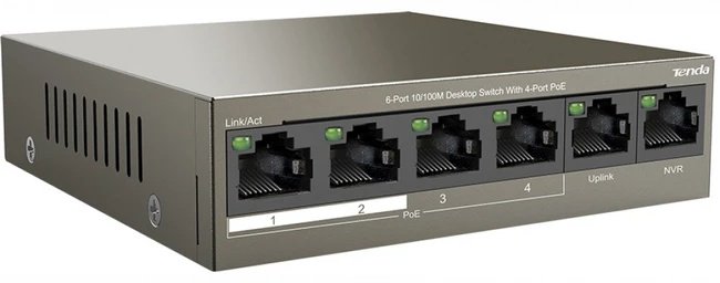 Коммутатор Tenda TEF1106P-4-63W купить,NaN