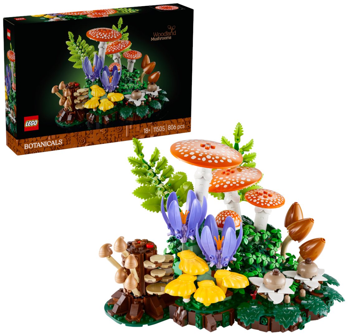 Конструктор LEGO Botanicals 11505, деталей 806 шт