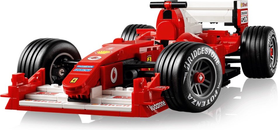 Конструктор LEGO Ferrari F2004 и Михаэль Шумахер 11375, деталей 735 шт