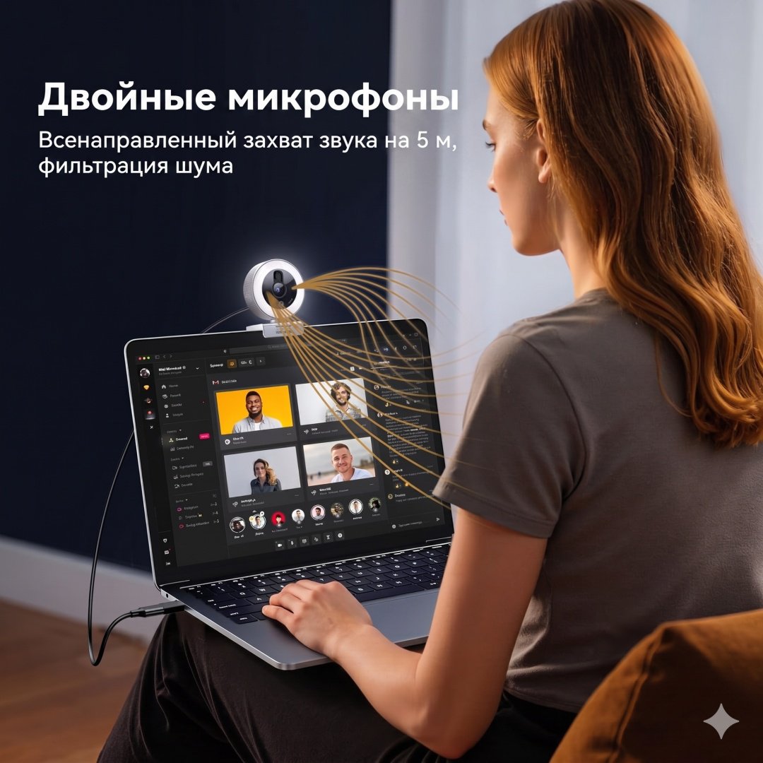 Веб-камера Ugreen CM910 65857 купить,NaN