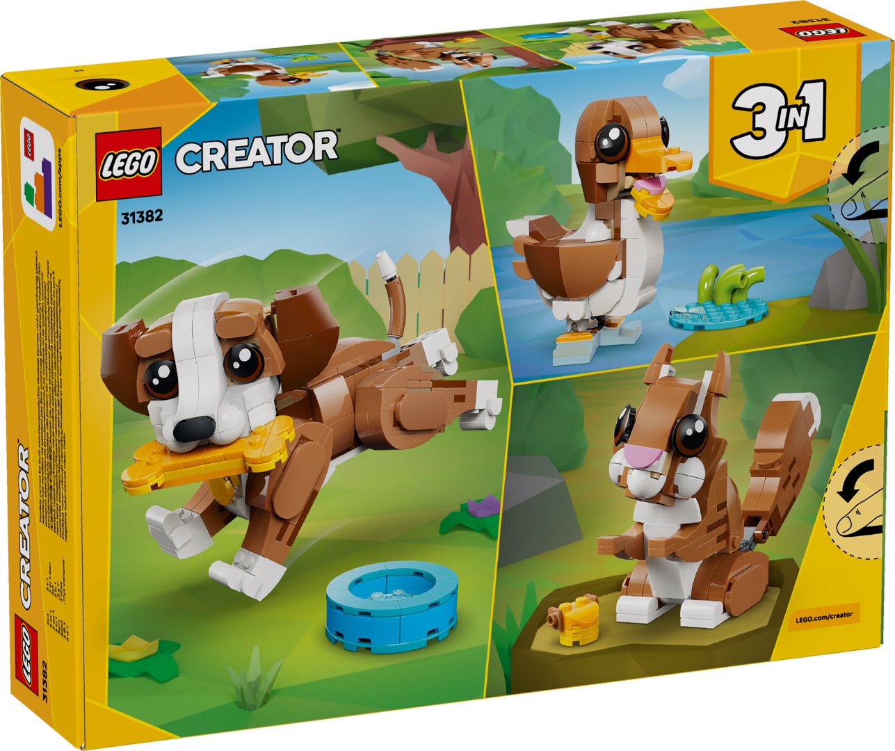 Конструктор LEGO Creator 31382, деталей 336 шт