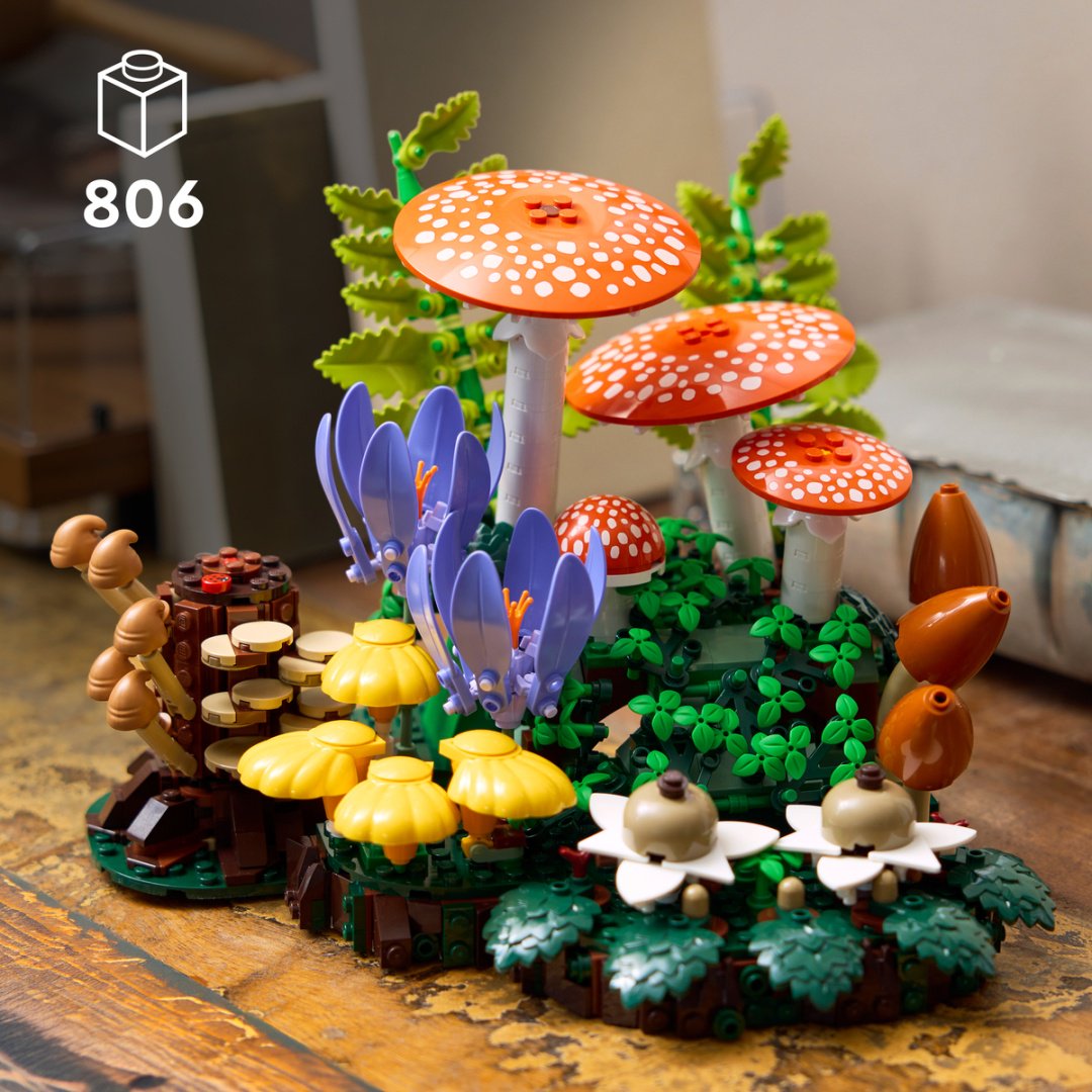Конструктор LEGO Botanicals 11505, деталей 806 шт