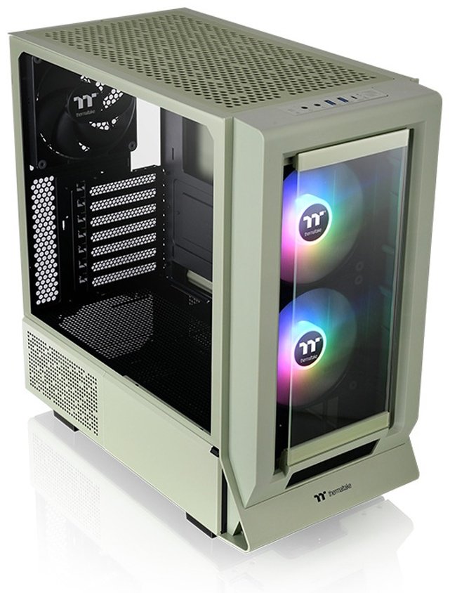 Корпус Thermaltake Ceres 350 MX Matcha Green зеленый купить,NaN