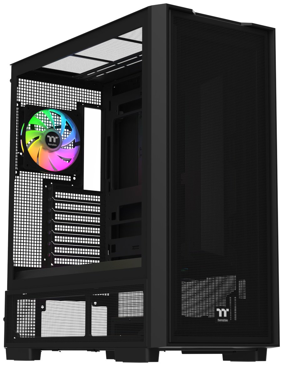 Корпус Thermaltake S380 TG ARGB черный