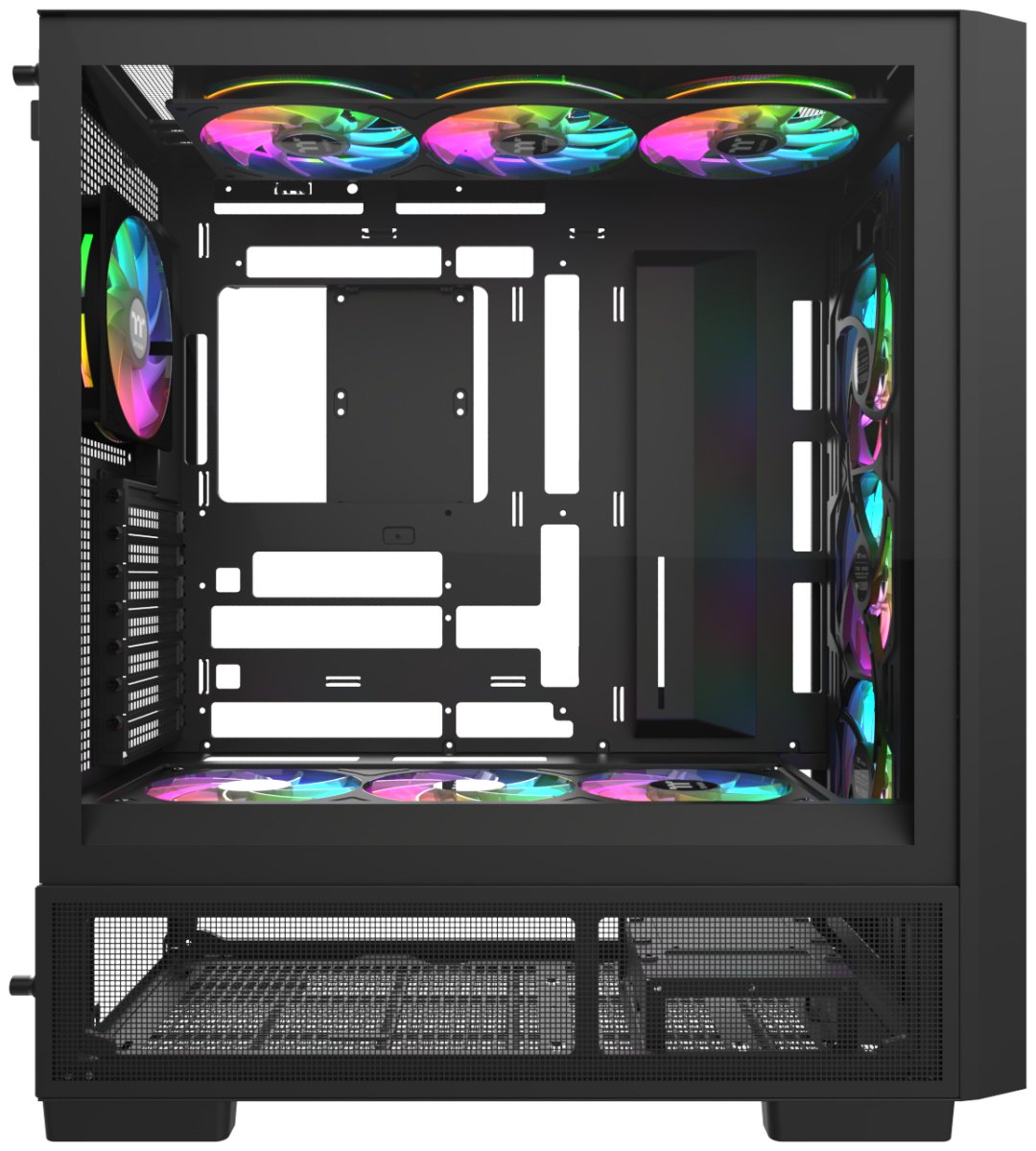 Корпус Thermaltake S380 TG ARGB черный