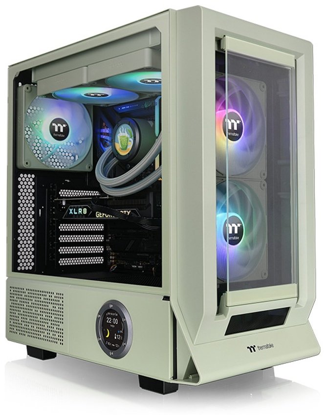 Корпус Thermaltake Ceres 350 MX Matcha Green зеленый купить,NaN