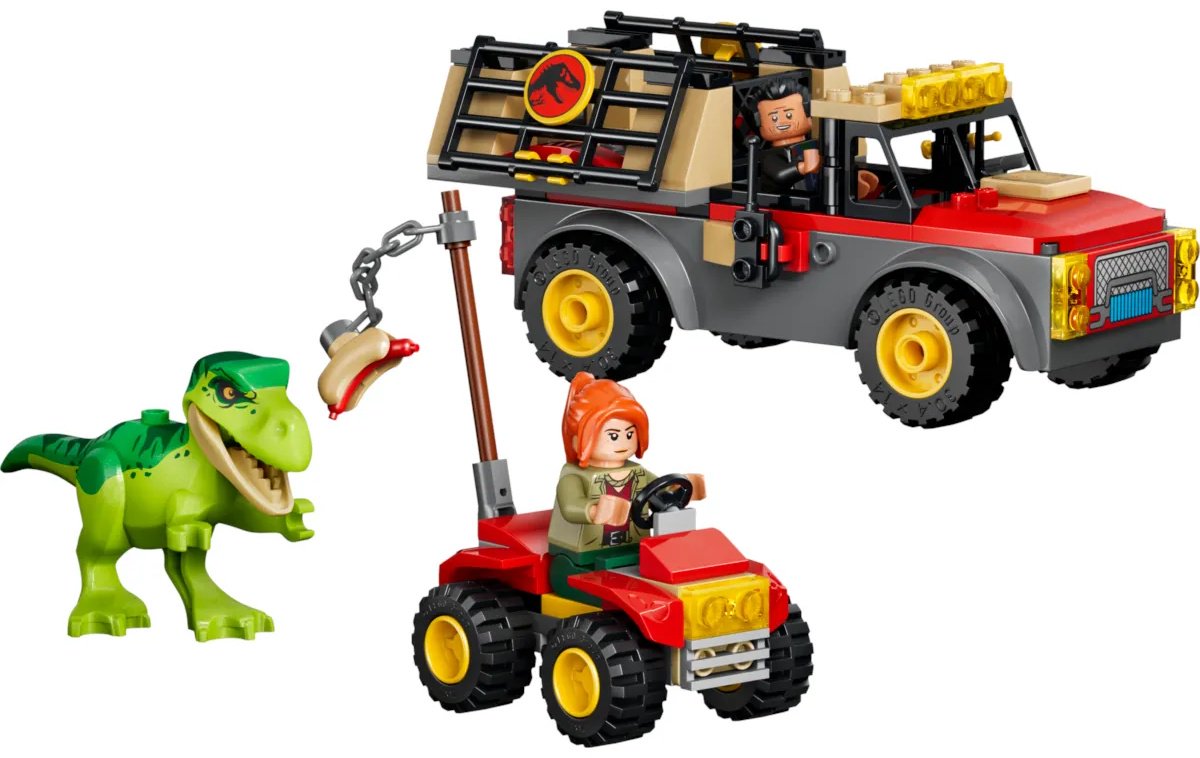 Конструктор LEGO Jurassic World Транспортный грузовик для юного тираннозавра 77978, деталей 115 шт
