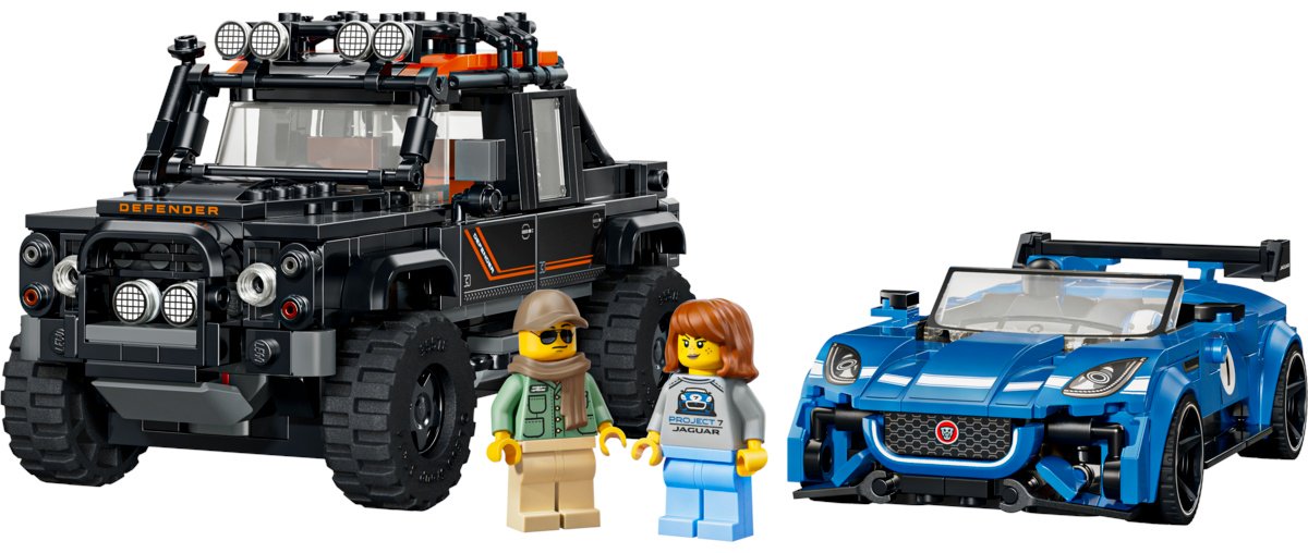 Конструктор LEGO Speed Champions Jaguar Project 7 77264, деталей 740 шт