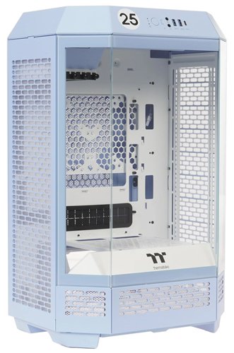 Корпус Thermaltake The Tower 300 Hydrangea Blue (CA-1Y4-00SFWN-00) голубой купить,NaN