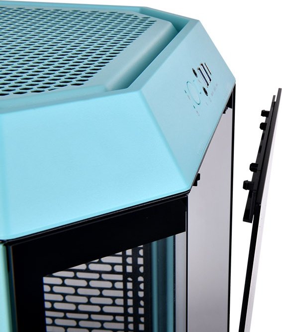 Корпус Thermaltake The Tower 300 CA-1Y4-00SBWN-00 бирюзовый купить,NaN