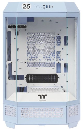 Корпус Thermaltake The Tower 300 Hydrangea Blue (CA-1Y4-00SFWN-00) голубой купить,NaN
