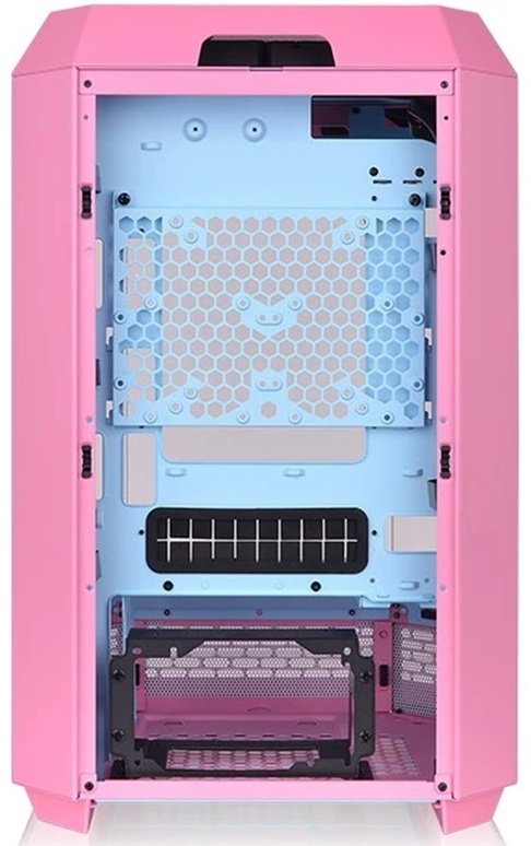 Корпус Thermaltake The Tower 300 Bubble Pink (CA-1Y4-00SAWN-00) розовый купить,NaN
