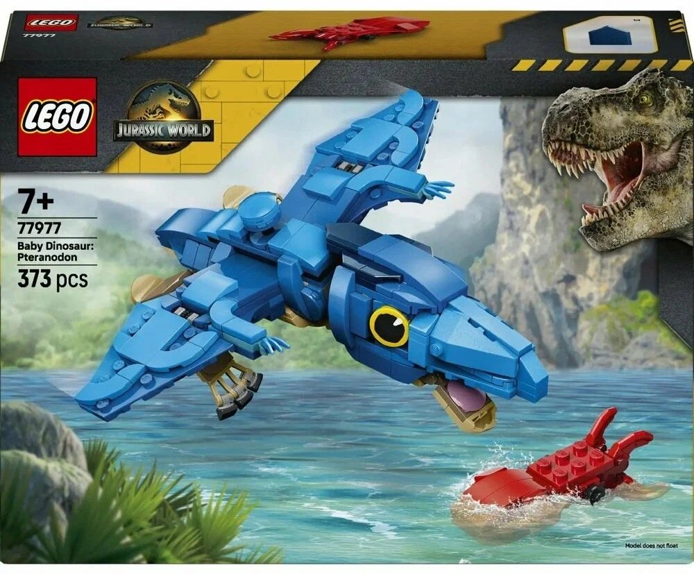 Конструктор LEGO Jurassic World Малыш-динозавр: птеранодон 77977, деталей 373 шт