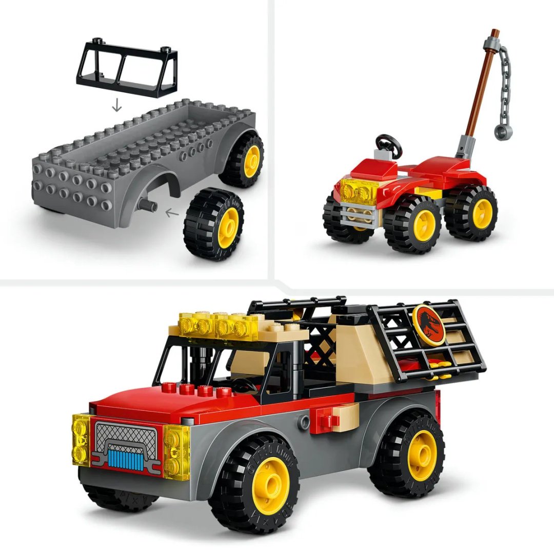 Конструктор LEGO Jurassic World Транспортный грузовик для юного тираннозавра 77978, деталей 115 шт