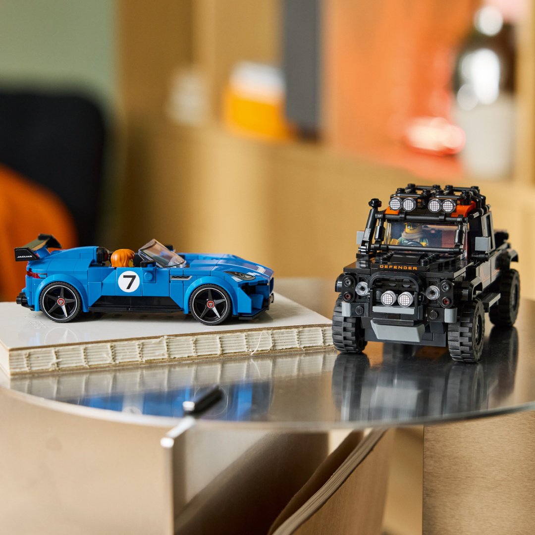 Конструктор LEGO Speed Champions Jaguar Project 7 77264, деталей 740 шт