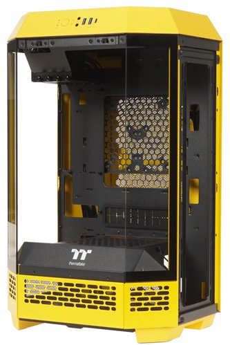 Корпус Thermaltake The Tower 300 Bumblebee (CA-1Y4-00S4WN-00) желтый купить,NaN