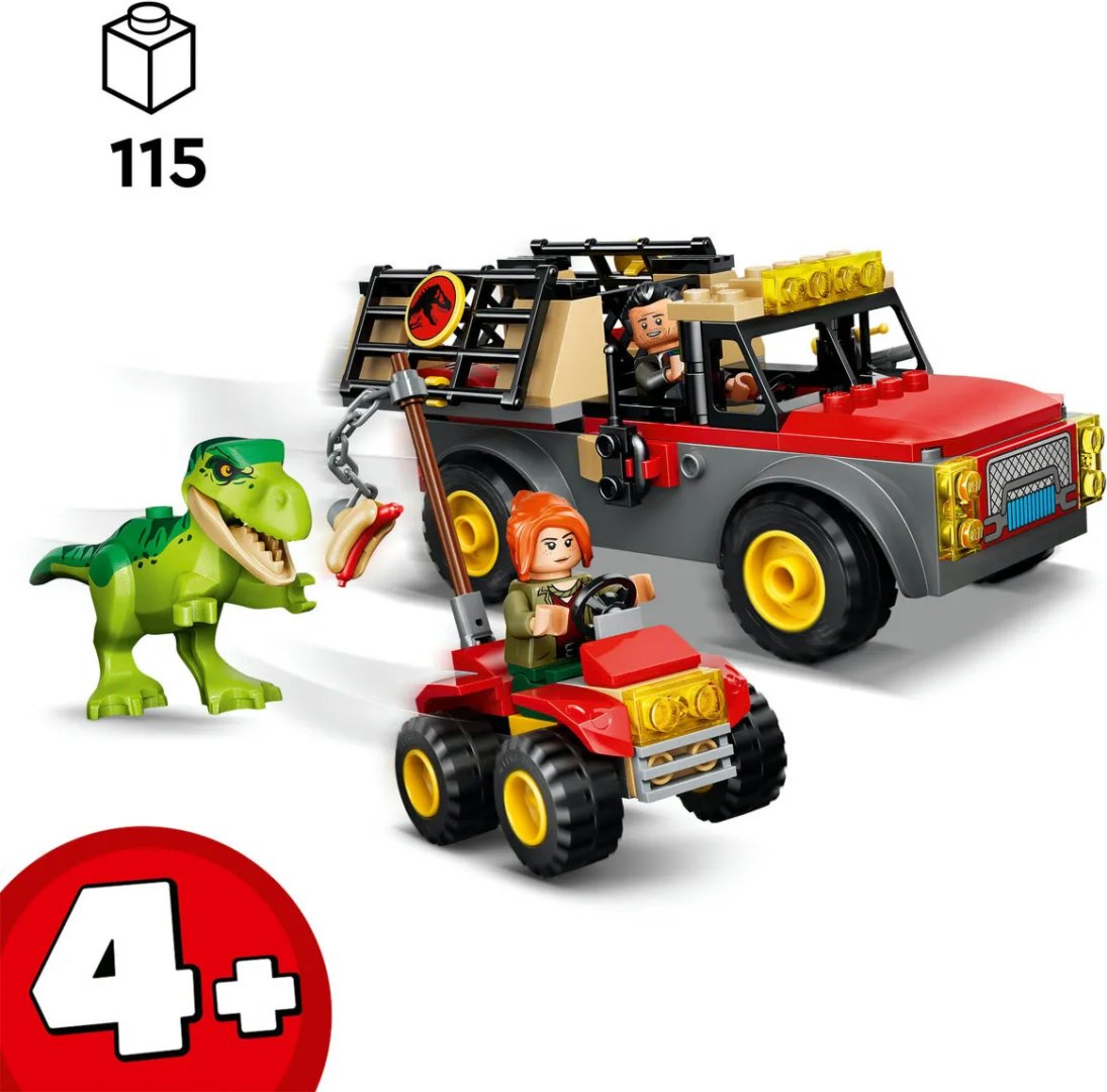 Конструктор LEGO Jurassic World Транспортный грузовик для юного тираннозавра 77978, деталей 115 шт купить,23910