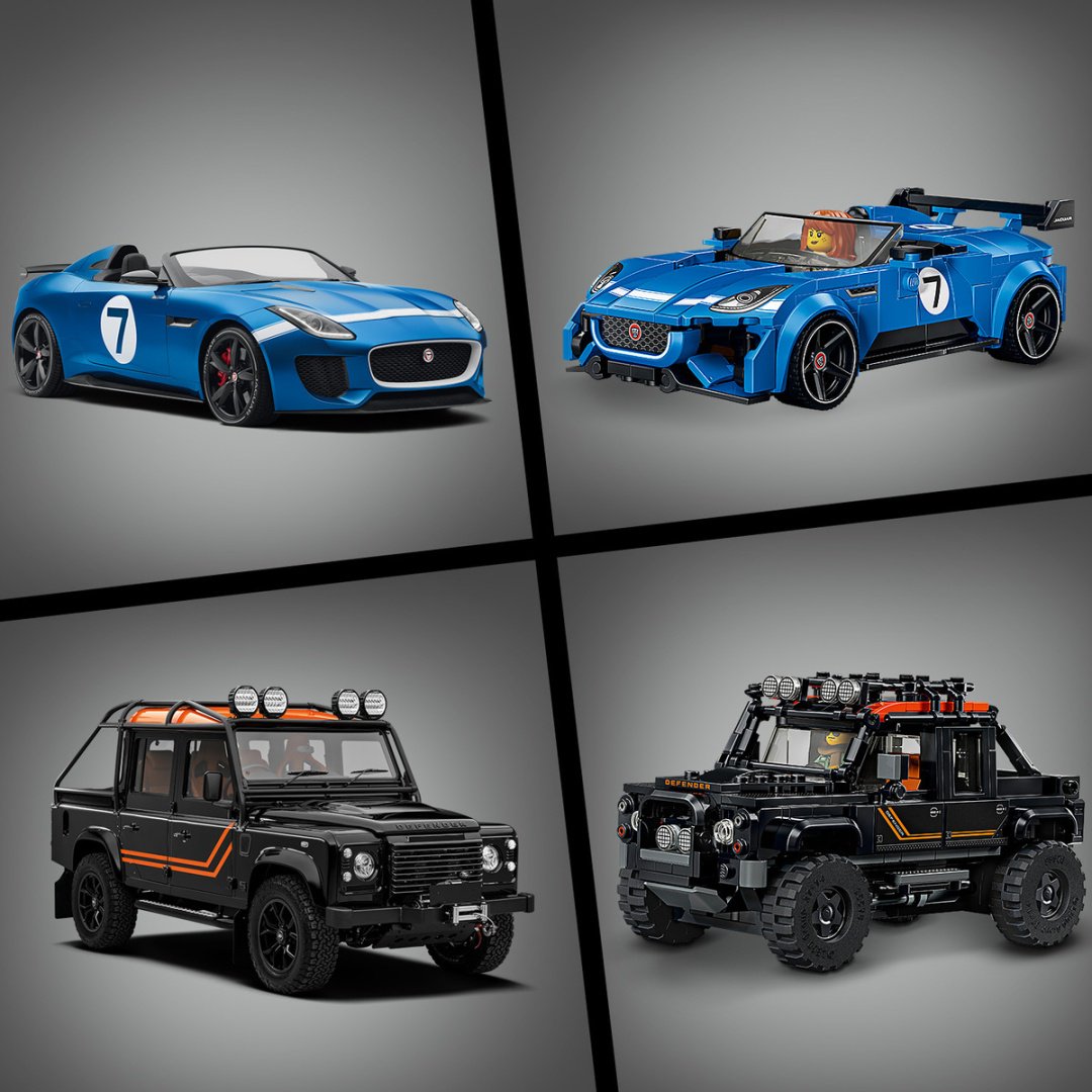 Конструктор LEGO Speed Champions Jaguar Project 7 77264, деталей 740 шт купить,44570