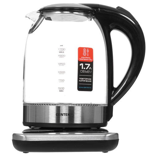 Электрочайник Centek CT-0031 1,7л черный
