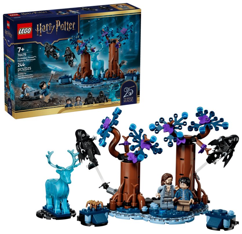 Конструктор LEGO Harry Potter Запретный лес: Экспекто Патронум 76475, деталей 244 шт