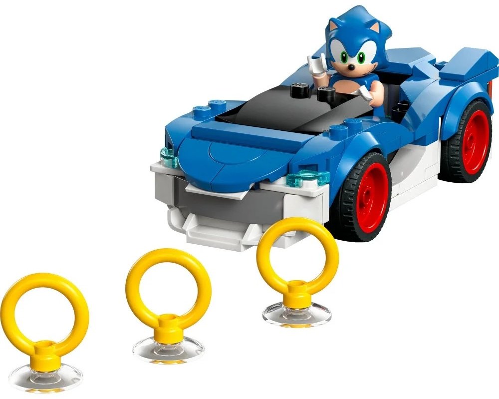 Конструктор LEGO Соник Машина Соника: «Скоростная звезда» 77117, деталей 126 шт