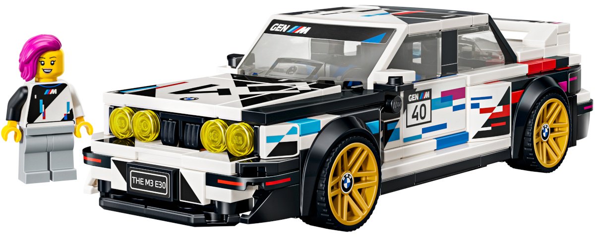 Конструктор LEGO Speed Champions BMW M3 (E30) 77263, деталей 358 шт