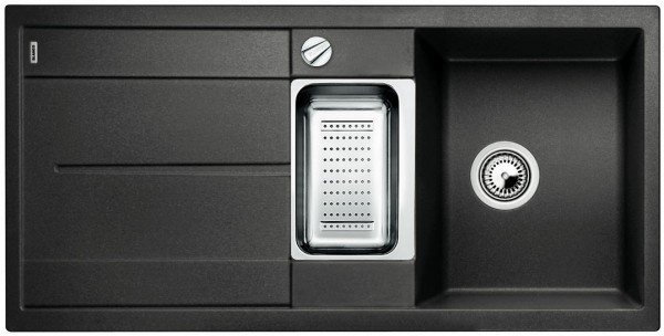 Кухонная мойка Blanco Metra 6 S 100х50х19 см, искусственный гранит, тон антрацит купить,NaN