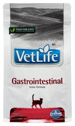Корм Farmina Vet Life Gastrointestinal при проблемах с ЖКТ курица 0.4 кг купить,NaN