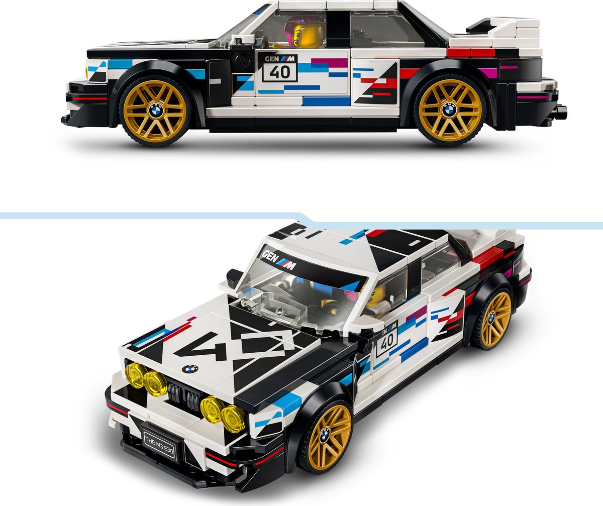 Конструктор LEGO Speed Champions BMW M3 (E30) 77263, деталей 358 шт купить,22280
