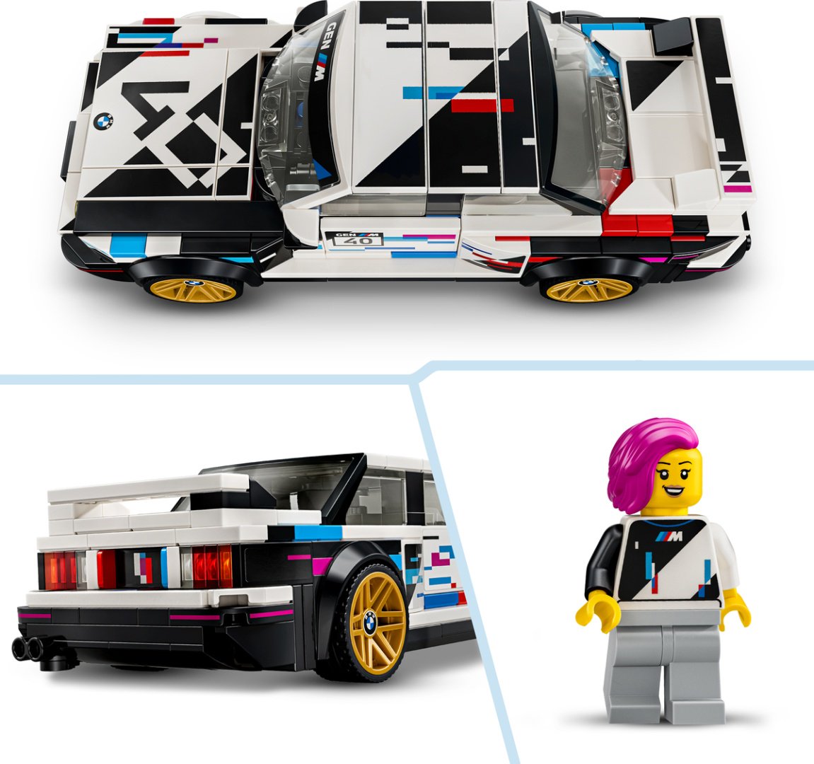 Конструктор LEGO Speed Champions BMW M3 (E30) 77263, деталей 358 шт купить,22280
