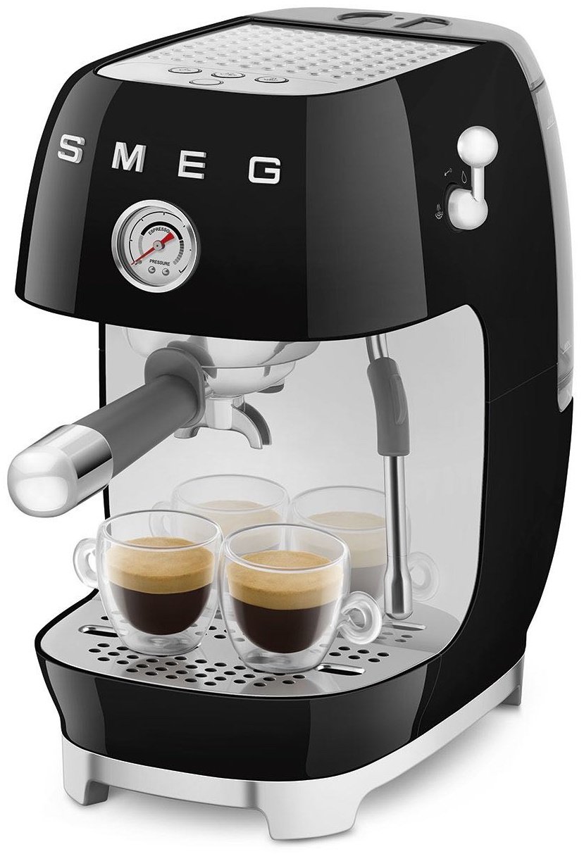 Кофемашина Smeg ECF03BLEU черный