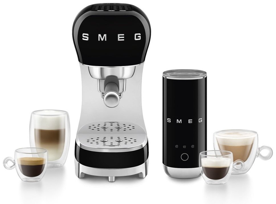 Кофемашина Smeg ECF12BLEU черный