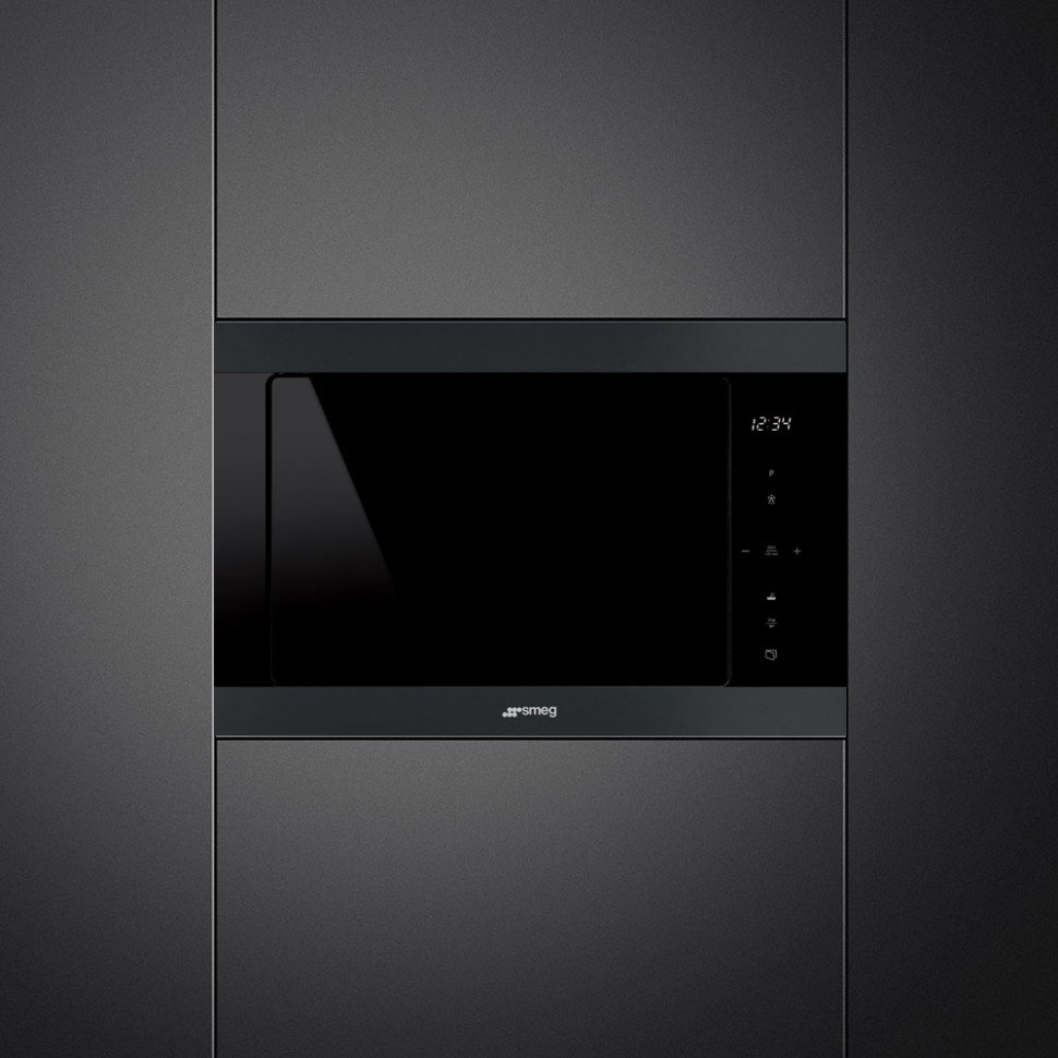Микроволновая печь Smeg FMI325N черный