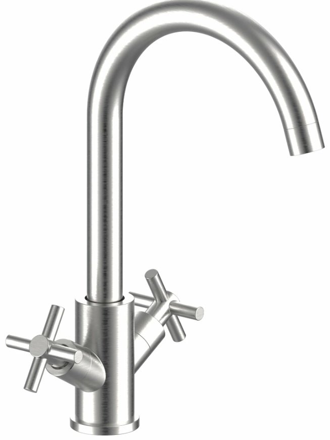 Смеситель для кухни ESKO AA519R, нержавеющая сталь, цвет хром купить,NaN