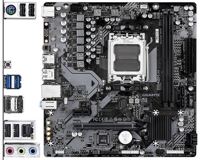 Материнская плата GIGABYTE B840M H