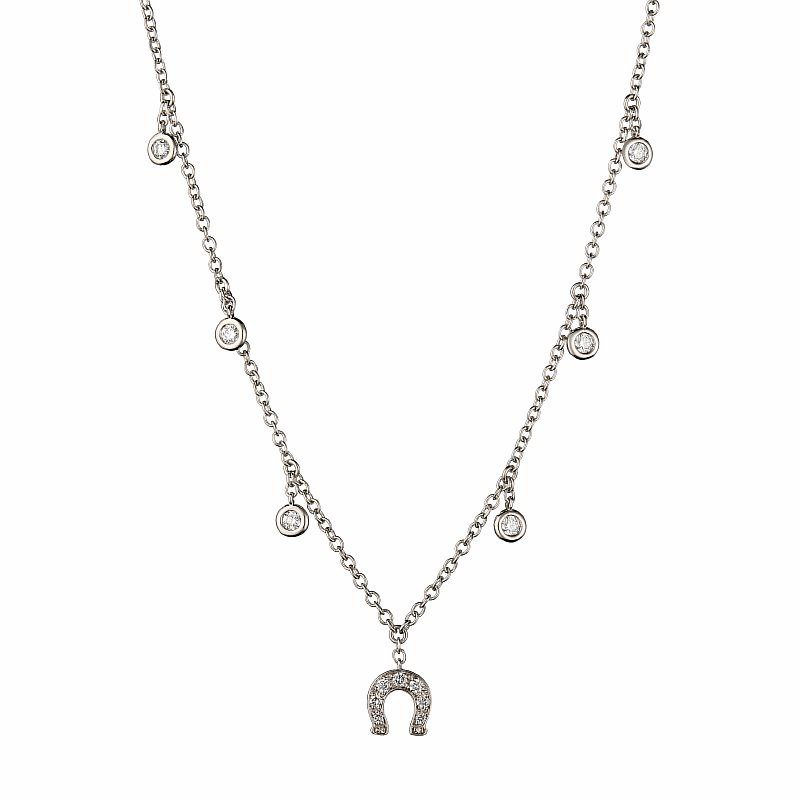 Колье Crivelli 6534 crv 46см 4,1гр 0,28ct. купить,NaN