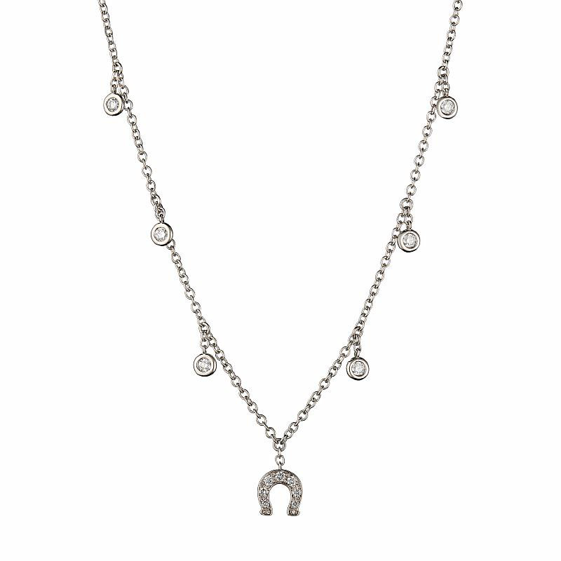Колье Crivelli 6534 crv 46см 4,1гр 0,28ct. купить,NaN
