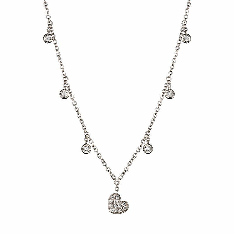 Колье Crivelli 6751 crv 46см 4,2гр 0,33ct. купить,NaN