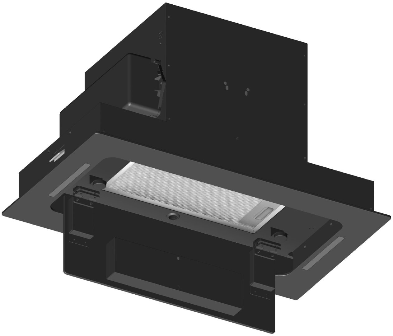 Вытяжка Korting KHI 6099 ICGN черный купить,NaN