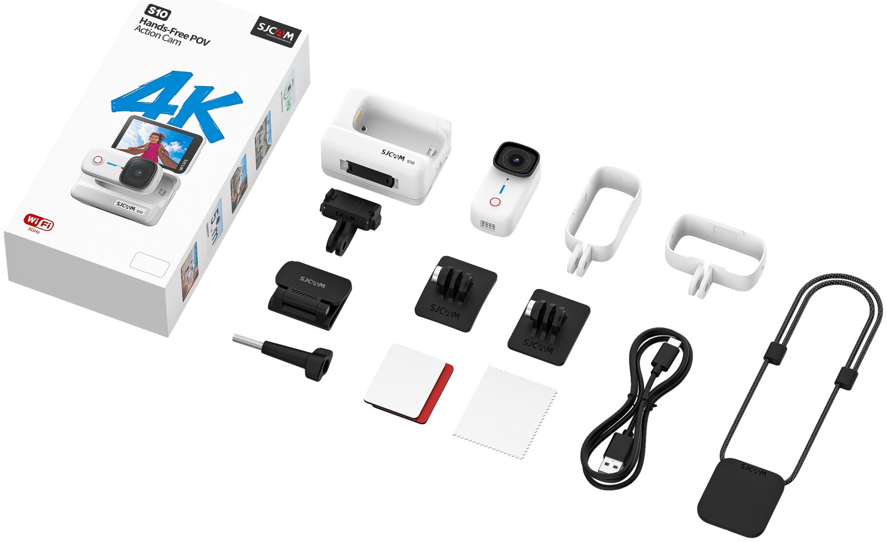 Экшн-камера SJCAM S10 белый купить,129990