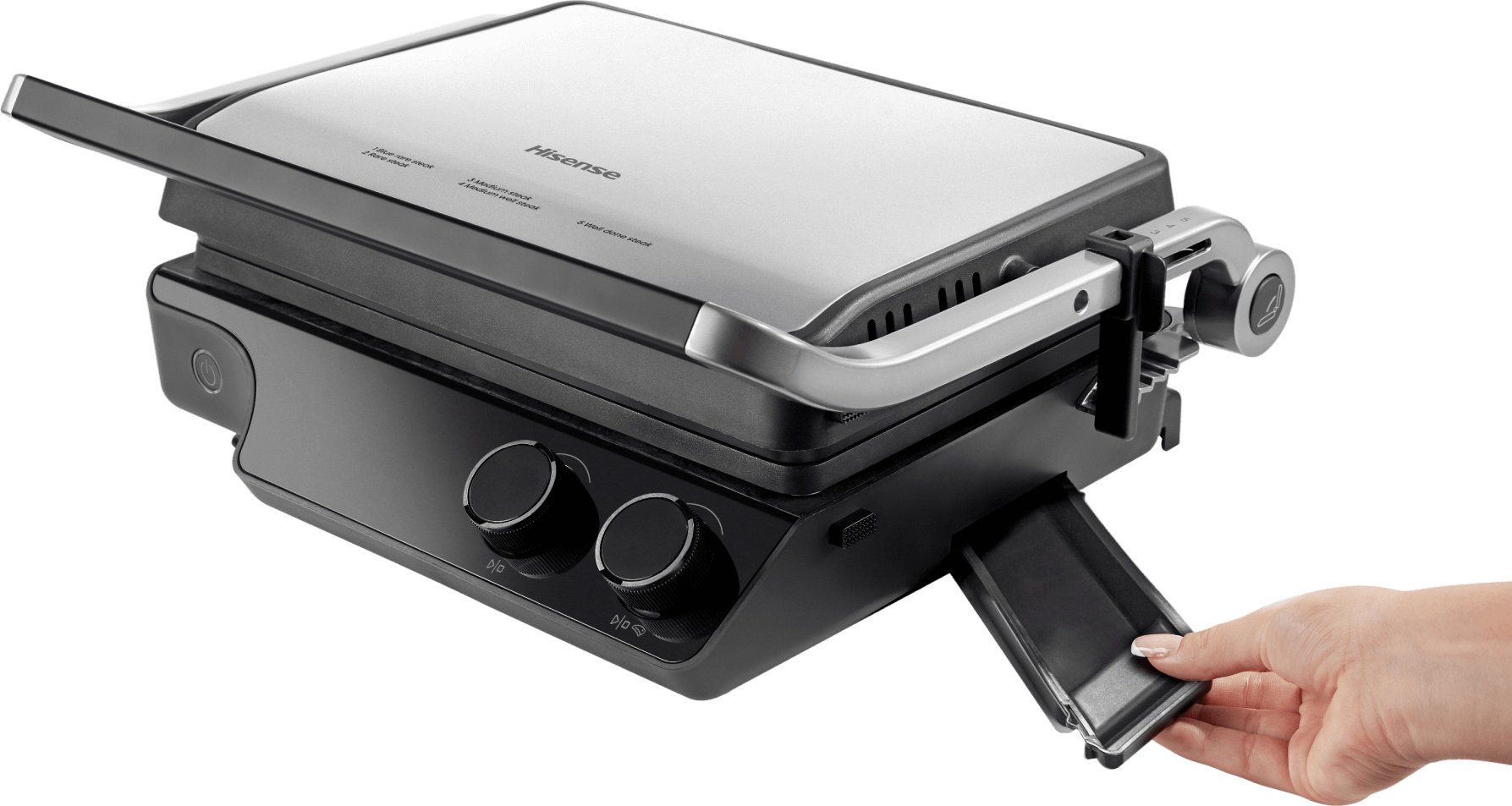 Гриль Hisense HCG2000XXL черный