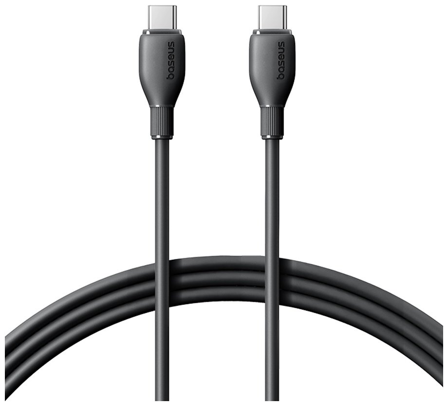 Кабель Baseus USB TypeC (M), 1 м, P10376302112-03 черный