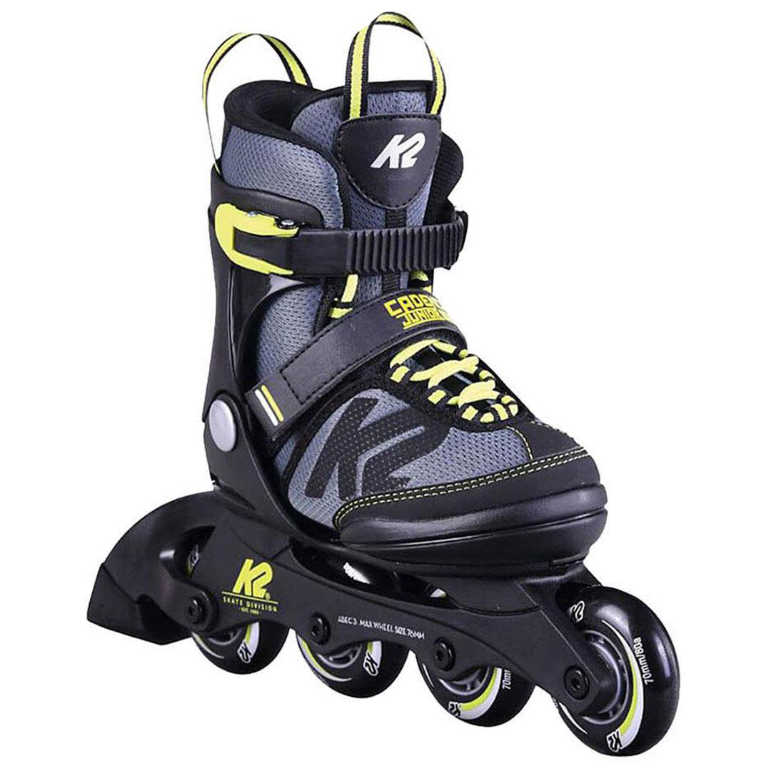 Ролики K2 Cadence JR LTD Boy M 32-37 черно-желтые купить,NaN