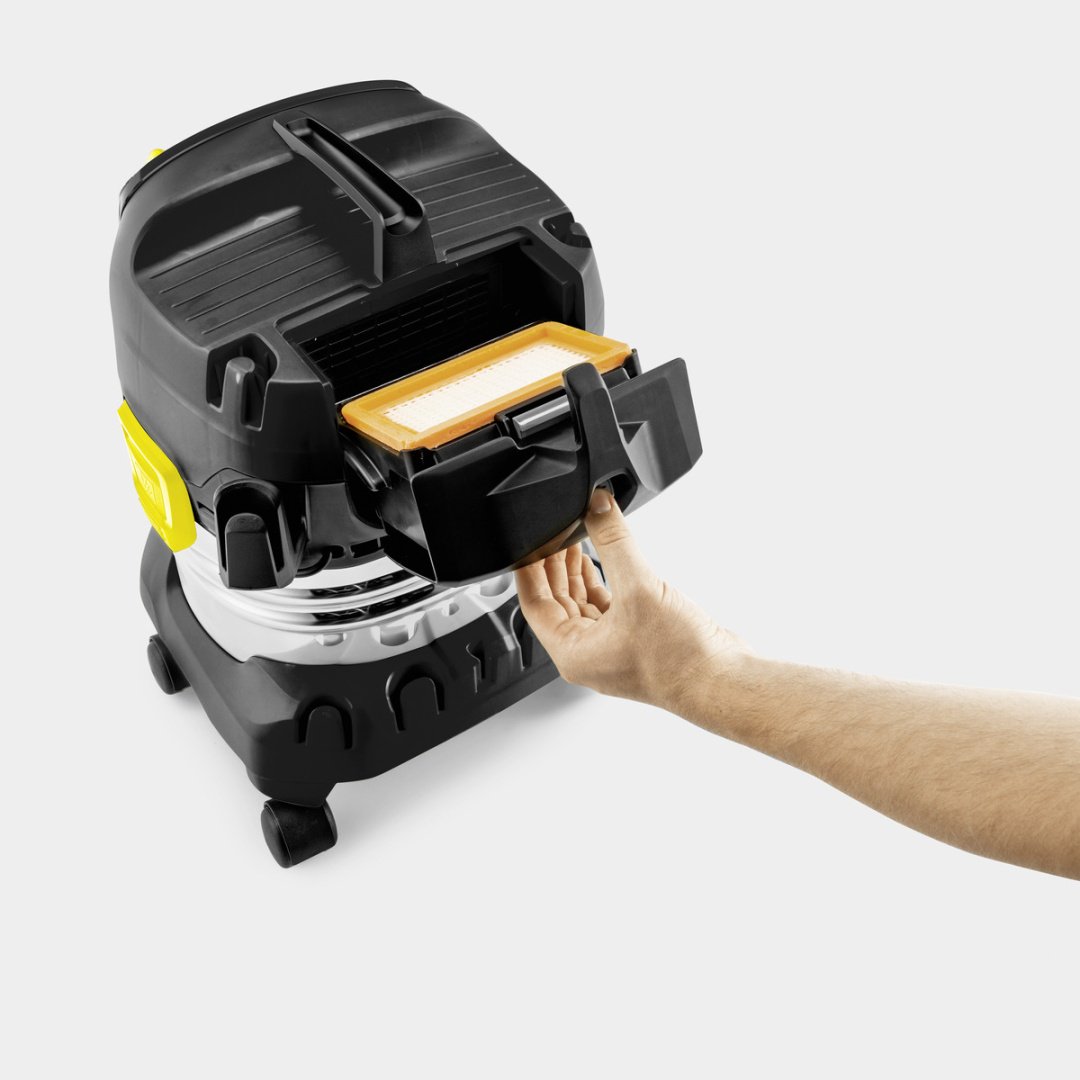 Пылесос Karcher WD 4 S Go!Further черный