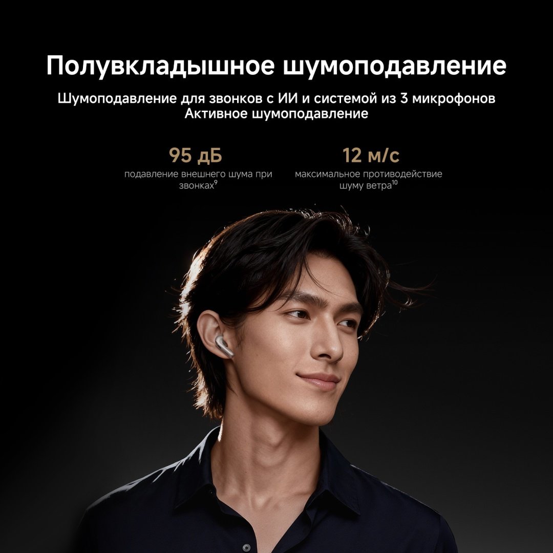 Наушники Xiaomi Buds 6 фиолетовый купить,59990