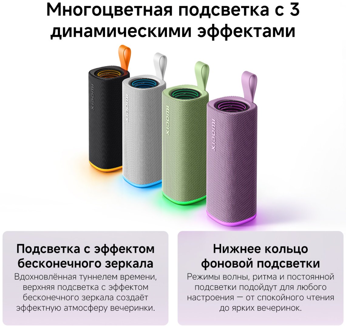 Портативная колонка Xiaomi Sound Play 18 W черный